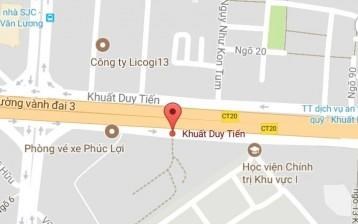 Đo giải phóng mặt bằng trường mầm non Quang Minh B, huyện Mê Linh