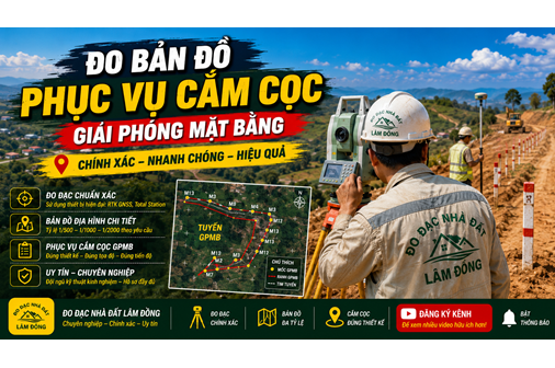 Đo giải phóng mặt bằng trường mầm non Quang Minh B, huyện Mê Linh